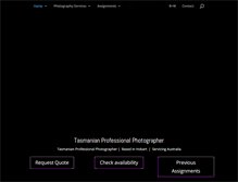 Tablet Screenshot of paulreddingphotographer.com.au